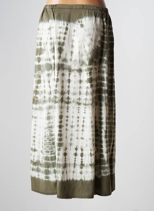 Jupe longue vert FIVE pour femme