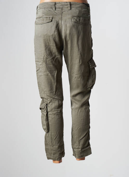 Pantalon cargo jaune MASON'S pour femme