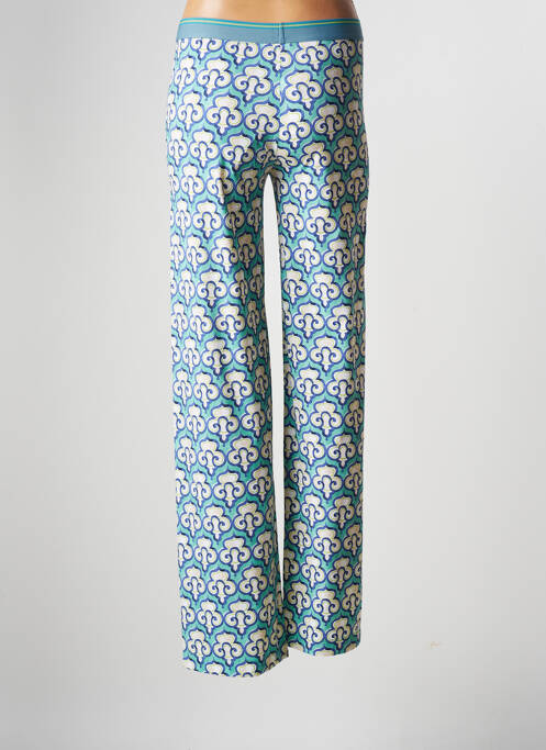 Pantalon large bleu MALIPARMI pour femme