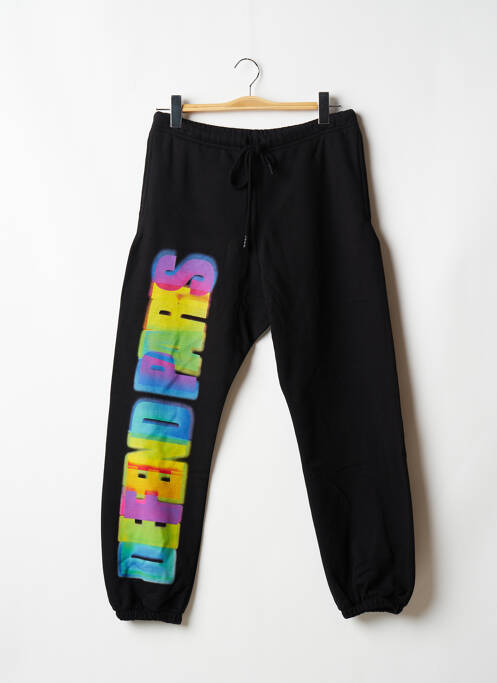 Jogging sérigraphie taille normale noir DEFEND homme
