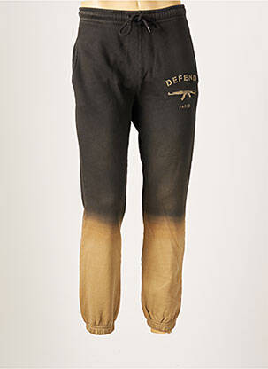 Jogging stretch taille normale noir DEFEND homme