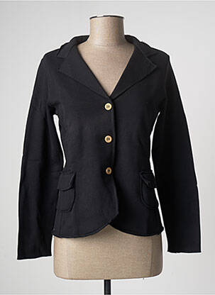 Blazer poches noir LAZY & COSY femme