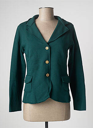 Veste casual vert LAZY & COSY pour femme