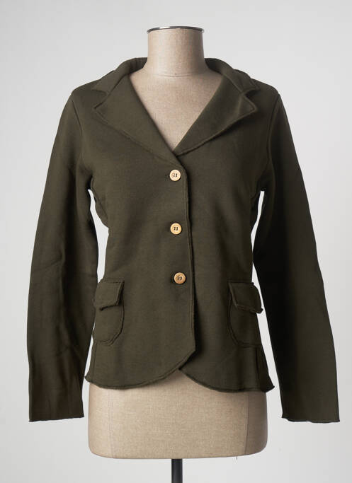 Veste casual vert LAZY & COSY pour femme