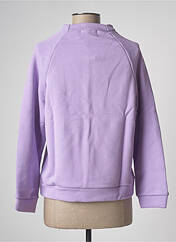 Sweat-shirt violet LAZY & COSY pour femme seconde vue