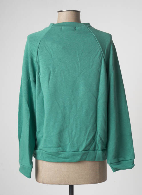 Sweat-shirt vert LAZY & COSY femme
