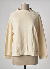 Sweat-shirt beige LAZY & COSY pour femme seconde vue