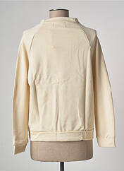 Sweat-shirt beige LAZY & COSY pour femme seconde vue