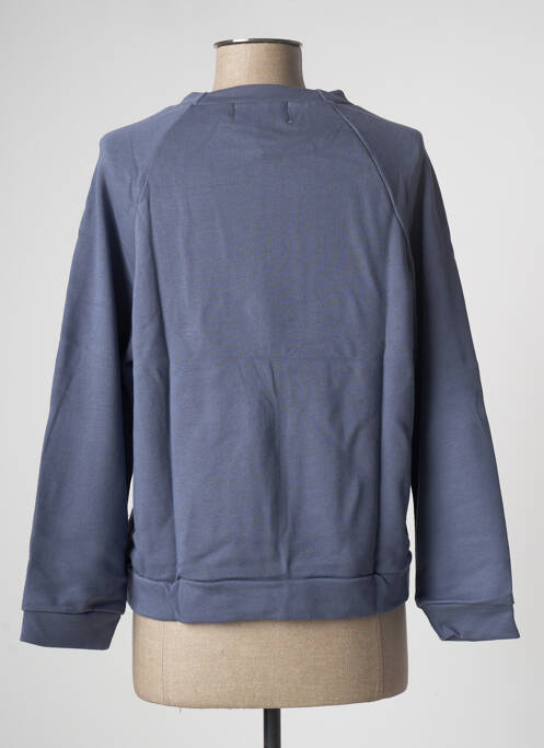 Sweat-shirt bleu LAZY & COSY pour femme