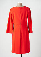 Robe mi-longue orange CAROLINE BISS pour femme seconde vue
