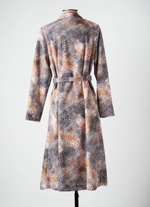 Robe mi-longue beige KELLY pour femme