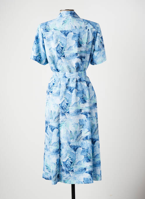 Robe mi-longue bleu FRANCOISE DE FRANCE pour femme