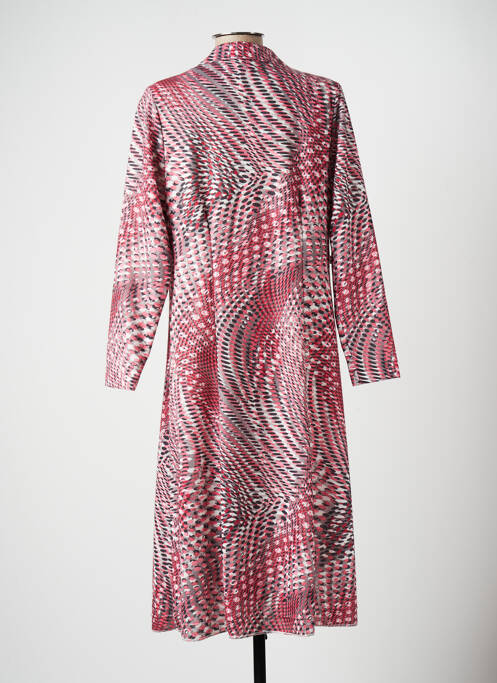 Robe mi-longue rose ANNE KELLY pour femme