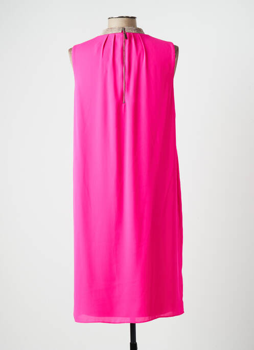 Robe mi-longue rose FRANK LYMAN pour femme
