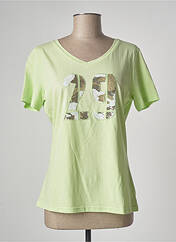 T-shirt vert AIRFIELD pour femme seconde vue
