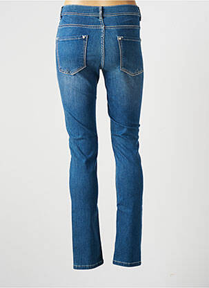 Jeans coupe slim slim taille basse bleu CAROLINE BISS femme