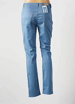 Pantalon slim tissage popeline taille normale bleu TRUSSARDI JEANS femme