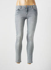 Jeans coupe slim gris TRUSSARDI JEANS pour femme seconde vue