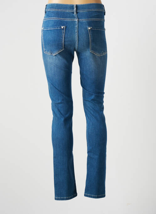 Jeans coupe slim slim taille basse bleu CAROLINE BISS femme