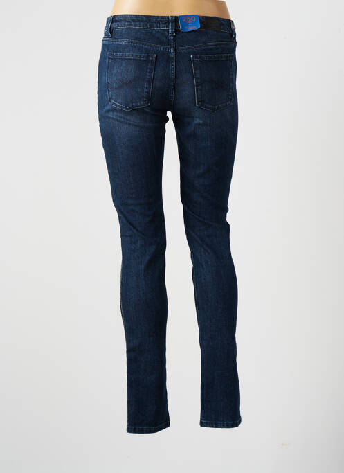 Jeans coupe slim bleu TRUSSARDI JEANS pour femme