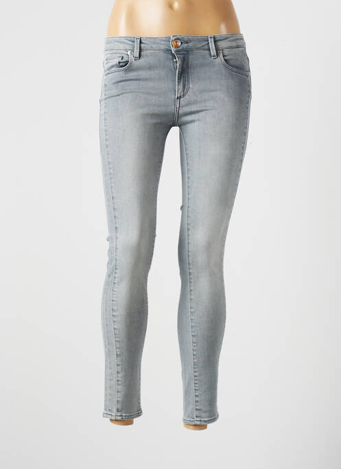 Jeans coupe slim gris TRUSSARDI JEANS pour femme