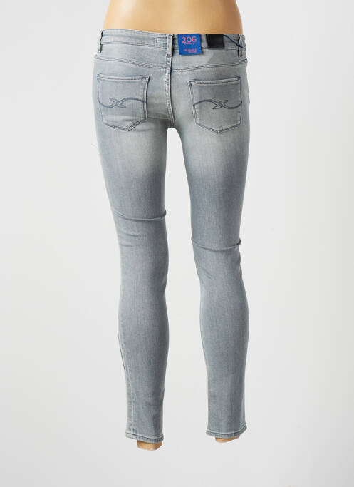 Jeans coupe slim gris TRUSSARDI JEANS pour femme