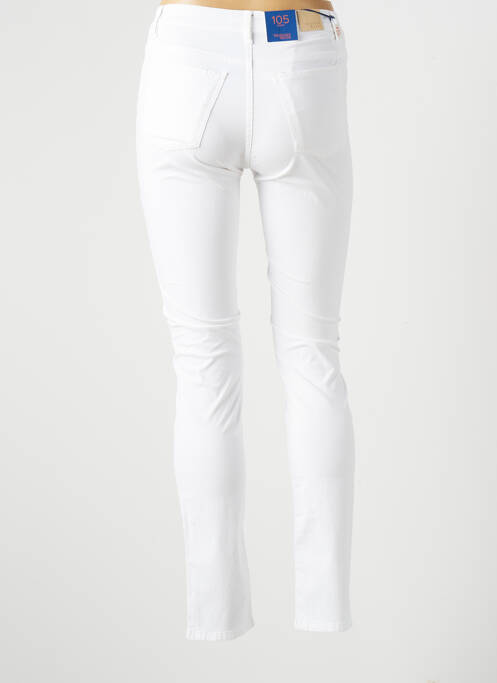 Pantalon slim blanc TRUSSARDI JEANS pour femme