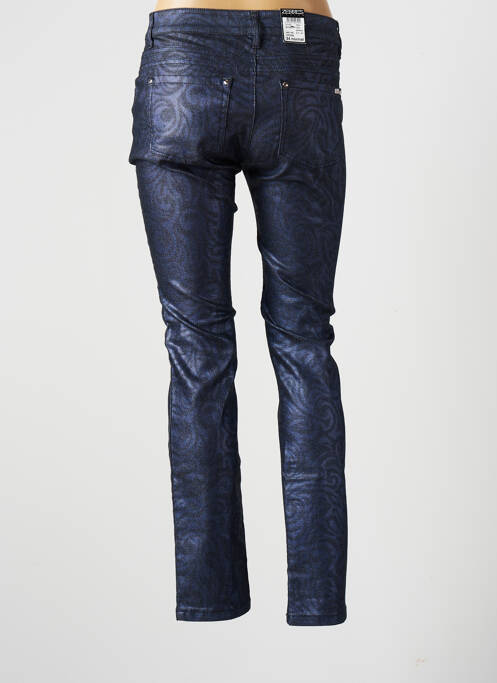 Pantalon slim bleu ZERRES pour femme