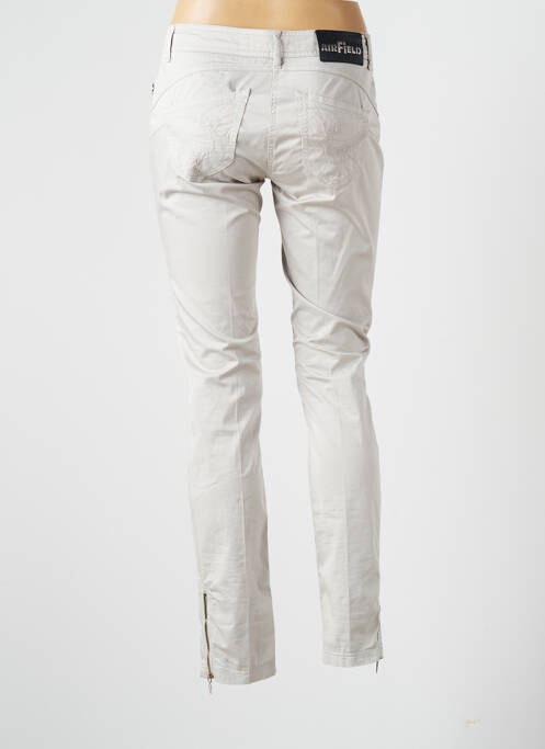 Pantalon slim gris AIRFIELD pour femme