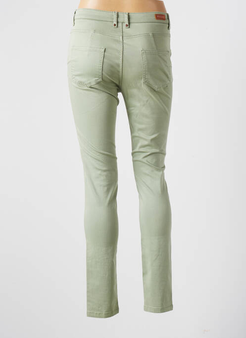 Pantalon slim vert MAYJUNE pour femme
