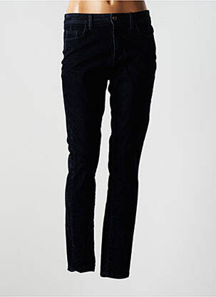 Pantalon slim stretch taille normale bleu MAYJUNE femme