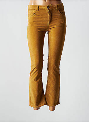 Pantalon 7/8 jaune LAUREN VIDAL pour femme