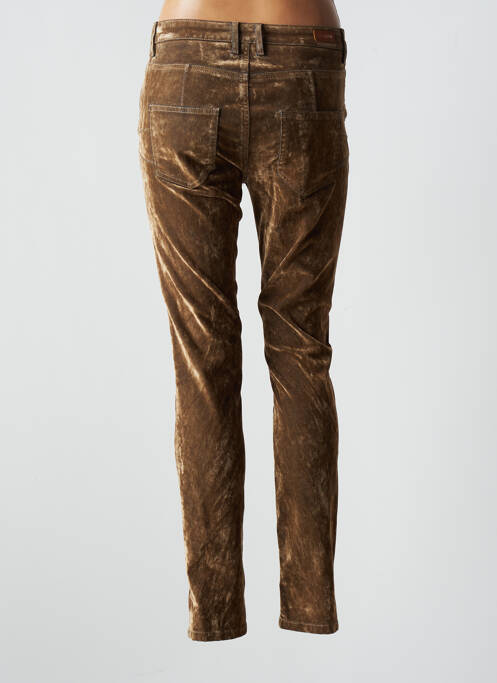 Pantalon slim beige MAYJUNE pour femme