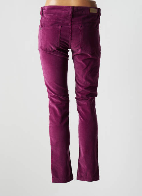 Pantalon slim violet PIANURASTUDIO pour femme