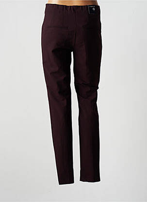 Pantalon slim taille élastique taille normale rouge ATELIER GARDEUR femme