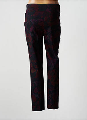 Pantalon slim taille élastique taille normale rouge FRANK LYMAN femme