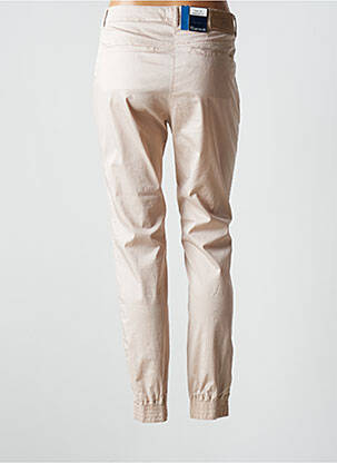 Pantalon chino tissage popeline taille normale beige ATELIER GARDEUR femme