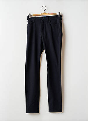 Pantalon slim tissage popeline taille normale bleu TRUSSARDI JEANS femme