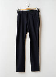 Pantalon slim tissage popeline taille normale bleu TRUSSARDI JEANS femme