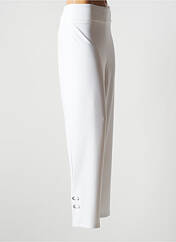 Pantalon 7/8 blanc JOSEPH RIBKOFF pour femme seconde vue