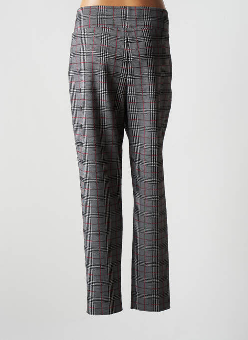 Pantalon slim gris FRANK LYMAN pour femme