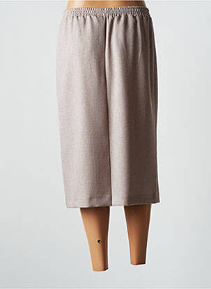 Jupe mi-longue coupe droite beige SOMMERMANN femme