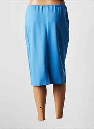 Jupe mi-longue stretch bleu SOMMERMANN femme