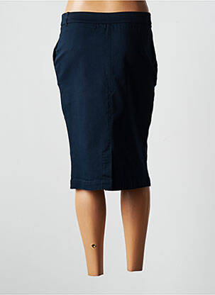 Jupe mi-longue stretch bleu SOMMERMANN femme