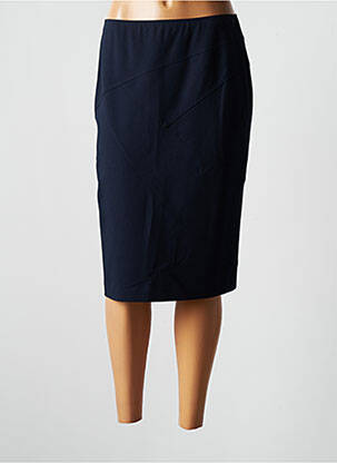 Jupe mi-longue stretch bleu SOMMERMANN femme