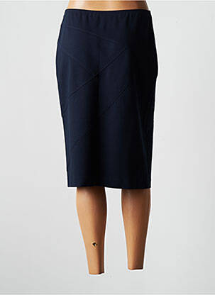 Jupe mi-longue stretch bleu SOMMERMANN femme