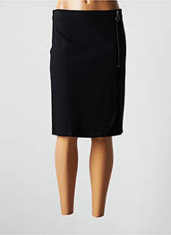 Jupe mi-longue coupe droite noir OLSEN femme