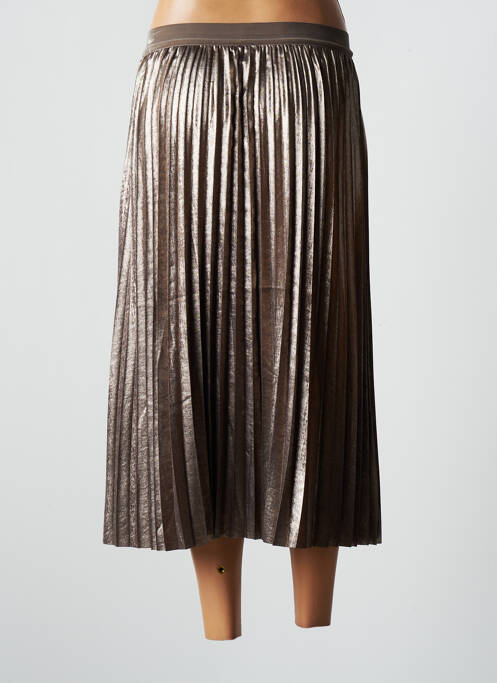 Jupe mi-longue beige BASLER pour femme