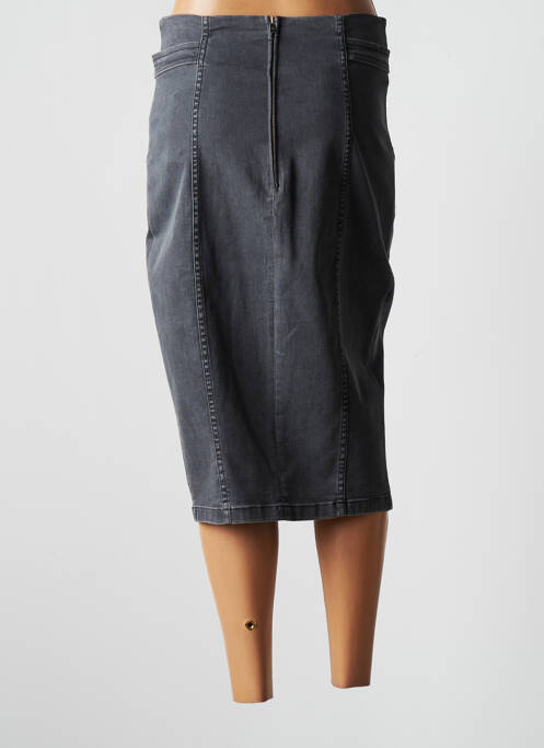 Jupe mi-longue gris CAROLINE BISS pour femme