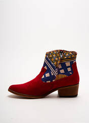 Bottines/Boots rouge SANTAFE pour femme seconde vue